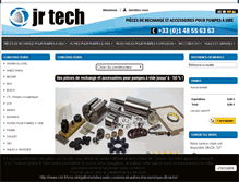 Tablet Screenshot of jrtech.fr